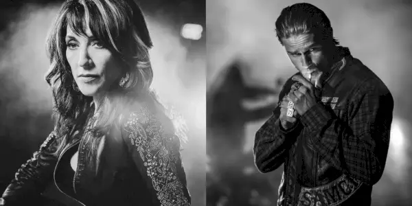 Imagen dividida en blanco y negro de Jax