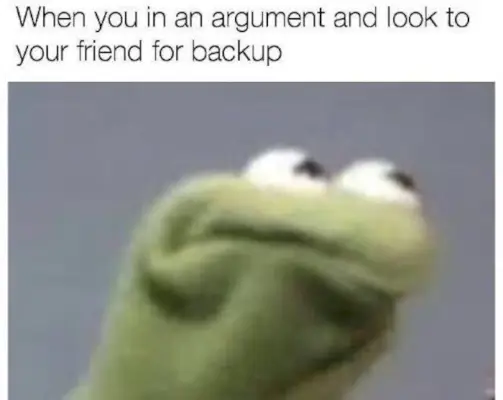 Kermit la rana Meme Tratta gli amici