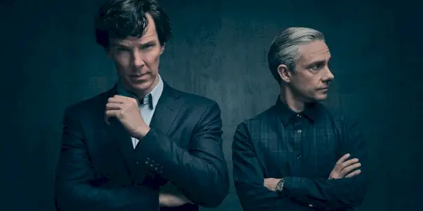 Sherlock Temporada 4 - Cabeçalho de Holmes e Watson
