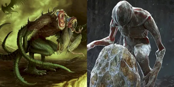 Demogorgaon zo stolovej hry D&D az Stranger Things sa pridal.