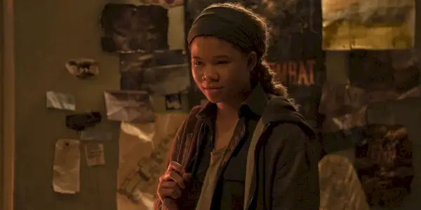 Riley in ihrem Schlafsaal in The Last of Us
