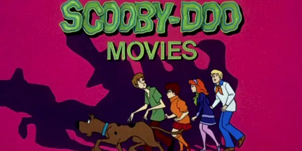 Úvodní banner nových filmů Scooby-Doo