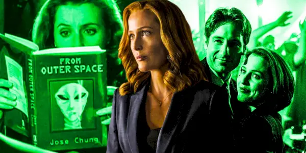 Gillian Anderson oblíbené epizody X souborů Jose chungs z vesmíru po moderním prométheovi