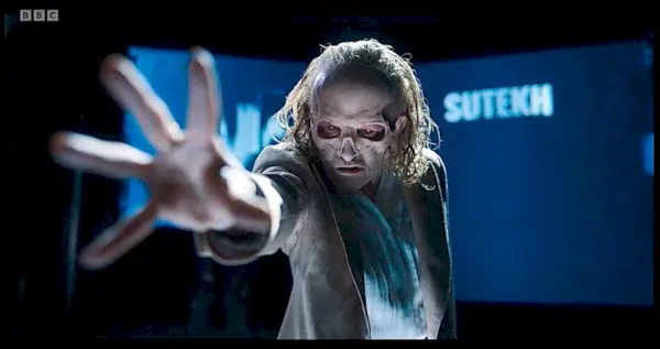 Susan Twist como Susan Triad em Doctor Who, The Legend of Ruby Sunday, temporada 14