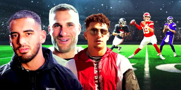 Mahomes, Cousins et Mariota de la NFL dans Quarterback sur Netflix.