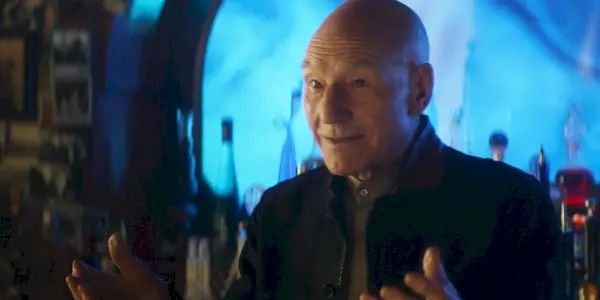 Patrick Stewart als Jean-Luc Picard im Finale von Star Trek: Picard