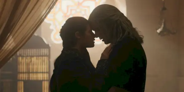 Yennifer a Geralt ve filmu Zaklínač na Netflixx