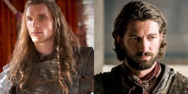 Ed Skrein og Michael Huisman som Daario i Game of Thrones