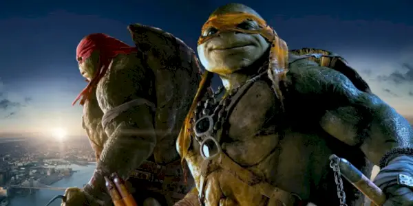 Mikey i Ralph w sequelu Wojowniczych Żółwi Ninja.