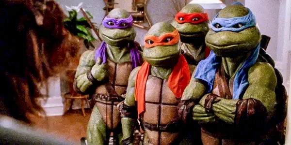 Wojownicze Żółwie Ninja w filmie Sekret śluzu