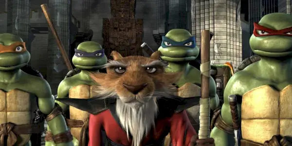 Żółwie Ninja i Shredder w filmie TMNT 2007