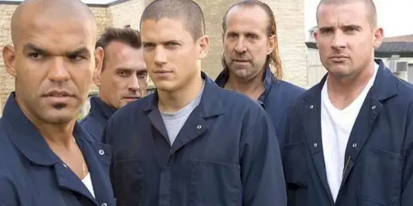 Sucre, Michael, Lincoln a T-Bag vo Fox River v Prison Break