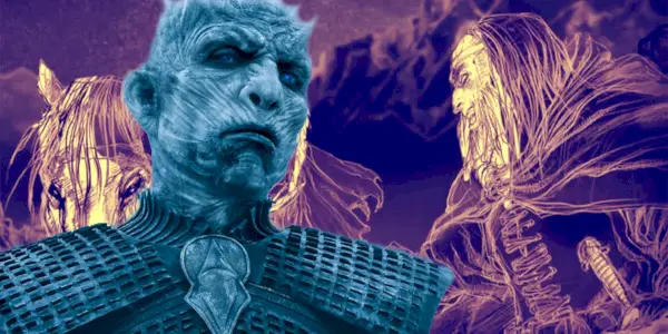 La Montagne torse nu avec une épée dans Game of Thrones