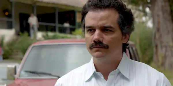 Wagner Moura som Pablo Escobar i Narcos
