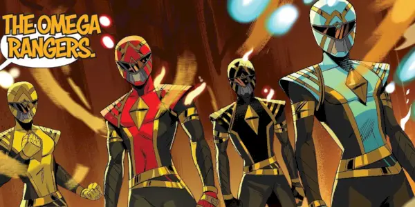 Les Omega Rangers dans les bandes dessinées Power Rangers