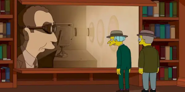 Les Simpsons Smithers Burns Oppenheimer 6