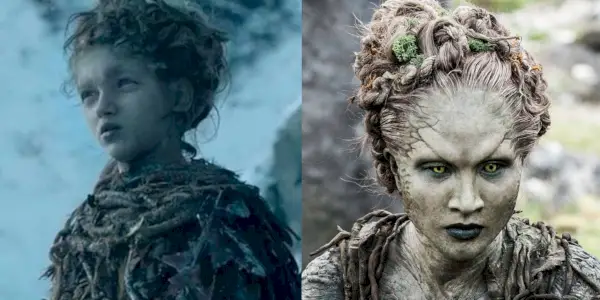 Delt billede af Octavia Alexandru og Kae Alexander som Leaf i Game of Thrones