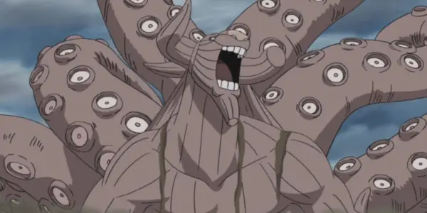 Gyuki Oito Caudas em Naruto