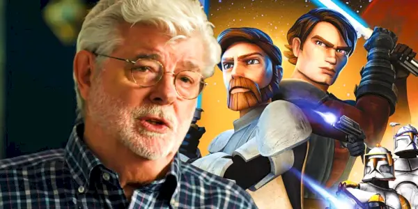 George Lucas pred Obi-Wanom Kenobim a Anakinom Skywalkerom