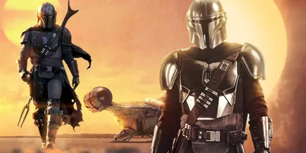 Ambos os pôsteres oficiais lançados pela Disney para a 1ª temporada de The Mandalorian.