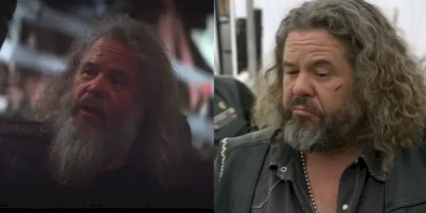 Mark Boone Junior como Ranzar Ran Malk em O Mandaloriano e Filhos da Anarquia