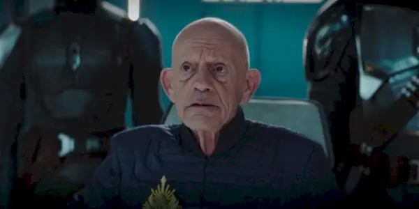 Christopher Lloyd na 3ª temporada de The Mandalorian, episódio 6.