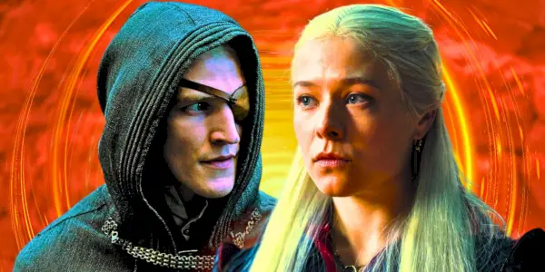 Aemond et Rhaenyra Targaryen dans La Maison du Dragon