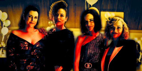 Melanie Lynskey, Tawny Cypress, Juliette Lewis y Christina Ricci en Yellowjackets