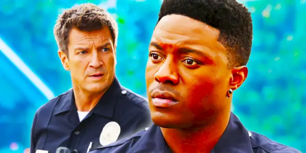 Nathan Fillion jako John Nolan a Tru Valentino jako Aaron Thorsen v The Rookie.