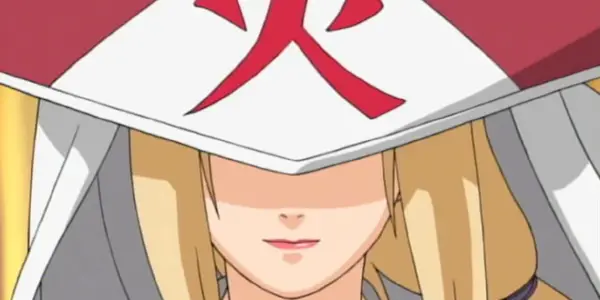 Tsunade med Hokage-hatten