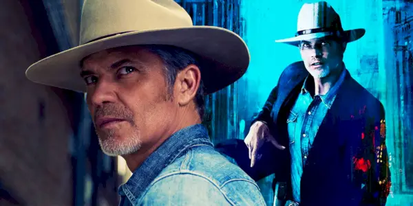 Timothy Olyphant jako Raylan Gives w Justified: City Primeval