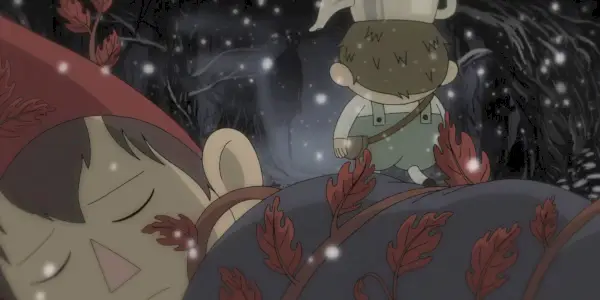 Greg가 Over the Garden Wall에서 떠나는 동안 나뭇가지에 싹이 무성하게 자랐습니다.