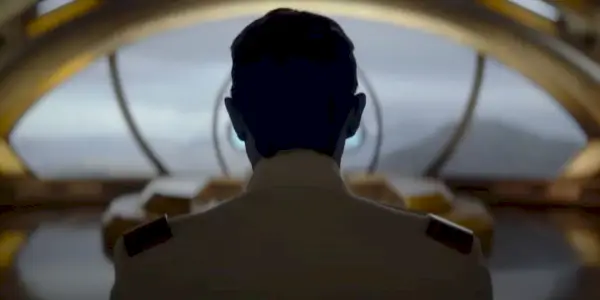 Zadná časť Thrawna