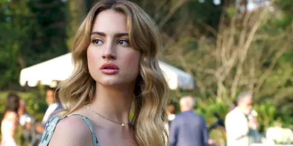 Lucy au mariage dans Tell Me Lies