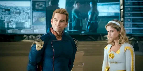 Os meninos Homelander Starlight