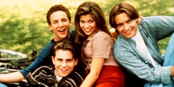 castet Boy Meets World smiler sammen