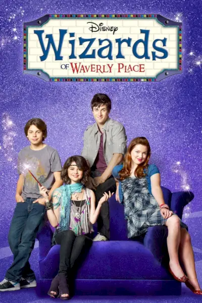Plakát televizního seriálu Wizards of Waverly Place