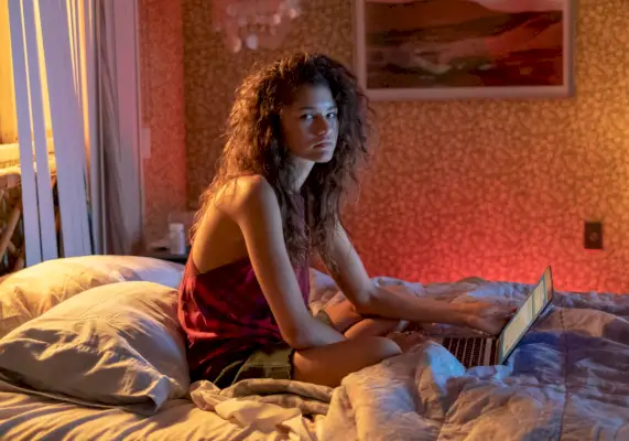 zendaya as rue, euphoria