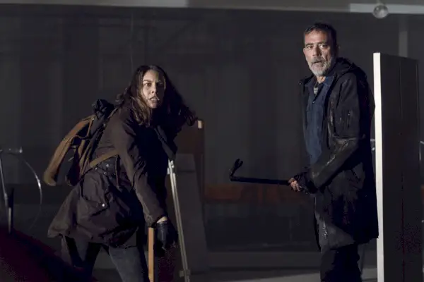 Lauren Cohan jako Maggie, Jeffrey Dean Morgan jako Negan, The Walking Dead sezon 11