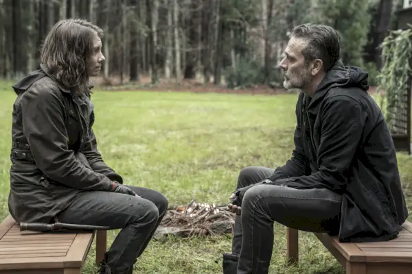 lauren cohan, jeffrey dean morgan, chodiaca mŕtvola, finále 11. sezóny