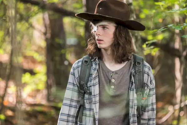Chandler Riggs, the walking dead
