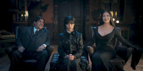 Luis Guzmán, Jenna Ortega, Catherine Zeta Jones, Mittwoch