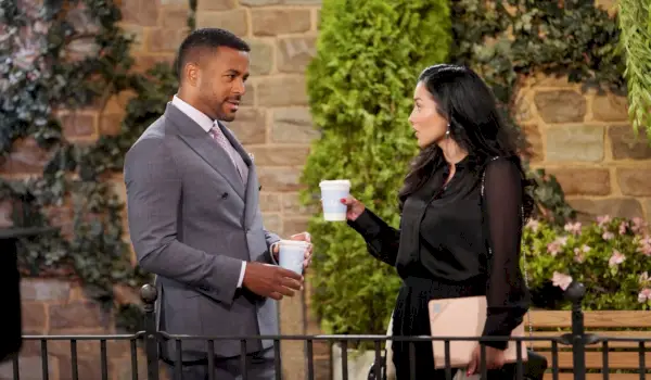 Nate tells Audra he admires her Y&R