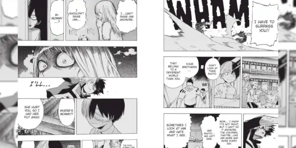 Como Todoroki de My Hero Academia conseguiu sua cicatriz?