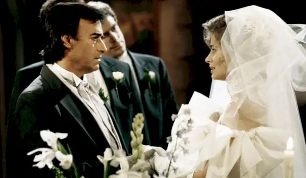 I GIORNI DELLA NOSTRA VITA, Thaao Penghlis, Eileen Davidson, 1965-, foto: © NBC / Per gentile concessione: Everett Collection