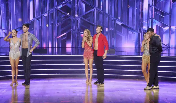 Elenco profissional de Dancing With the Stars no primeiro filme com dois favoritos marcantes