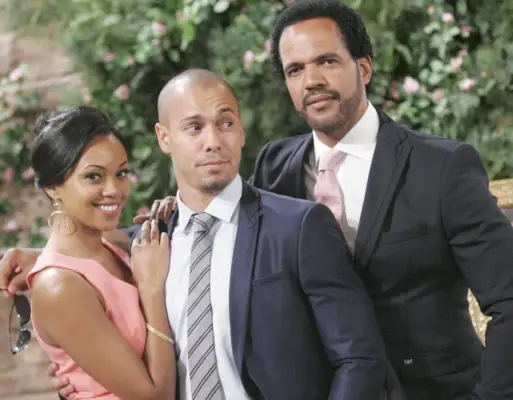 Hilary devon neil Bryton James, Kristoff St John, Mishael Morgan