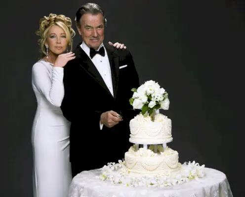 Melody Thomas Scott interpreta Nikki Newman ed Eric Braeden interpreta Victor Newman nel dramma n. 1 di Daytime, THE YOUNG AND THE RESTLESS, trasmesso nei giorni feriali sulla rete televisiva CBS.Nella foto: Melody Thomas Scott ed Eric BraedenPhoto: Robert Voets/CBS©2013 CBS Broadcasting Inc. Tutti i diritti riservati.