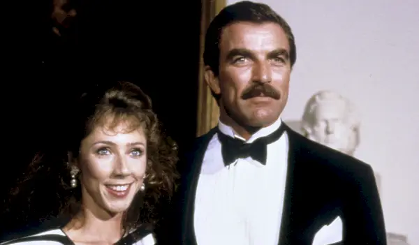 俳優のトム・セレックと妻のジリー・マック