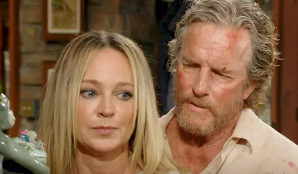 Sharon luta com o retorno de Cameron - e Lucy mente para Daniel e Faith